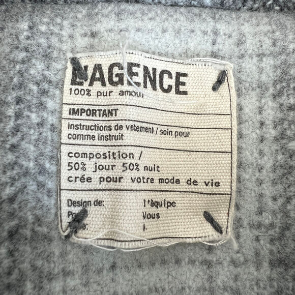 L'Agence Jacket Womens Medium Oversized Plaid Shacket - Picture 3 of 14